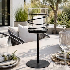 Tisch glas deko