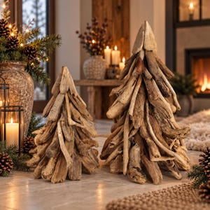 Holz deko groß