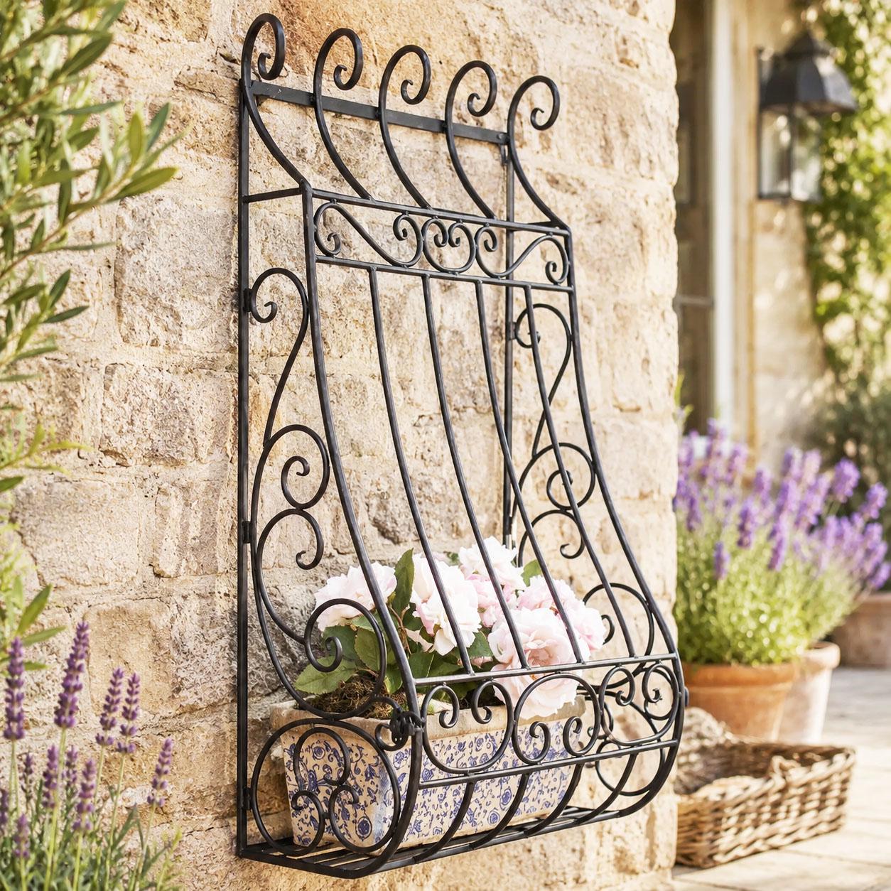 Terrasse wand hängen
