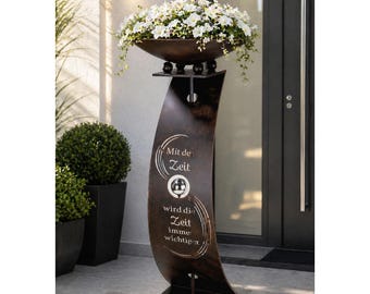 Schalenständer aus Metall – stilvolle Basis für saisonale Deko, Tischarrangements und Wohnaccessoires.“