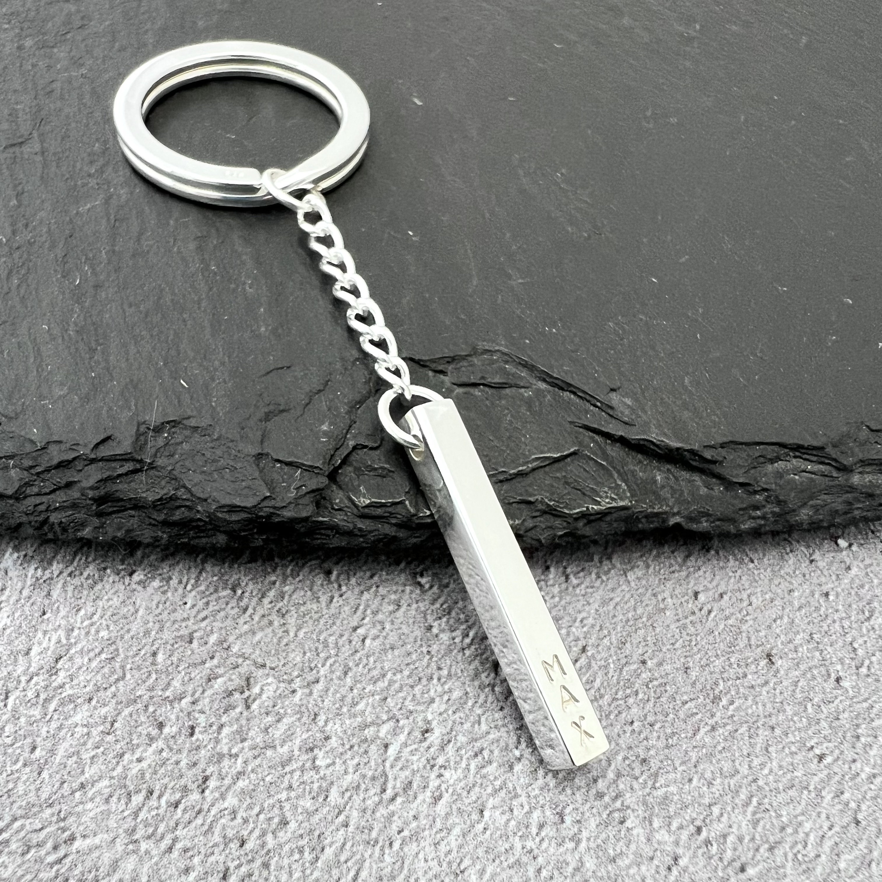 Sterling Silver Keychain - Etsy Canada