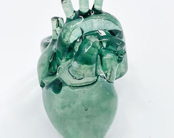 Anatomical heart ring- Ring- Anatomical heart- 3D print ring- 3D print heart