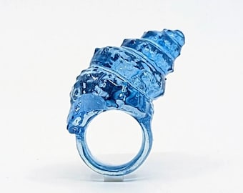Anello Bahía - Anello conchiglia - Anello conchiglia 3D