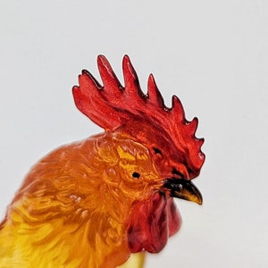 Rooster ring- 3D printed rooster ring- 3D rooster