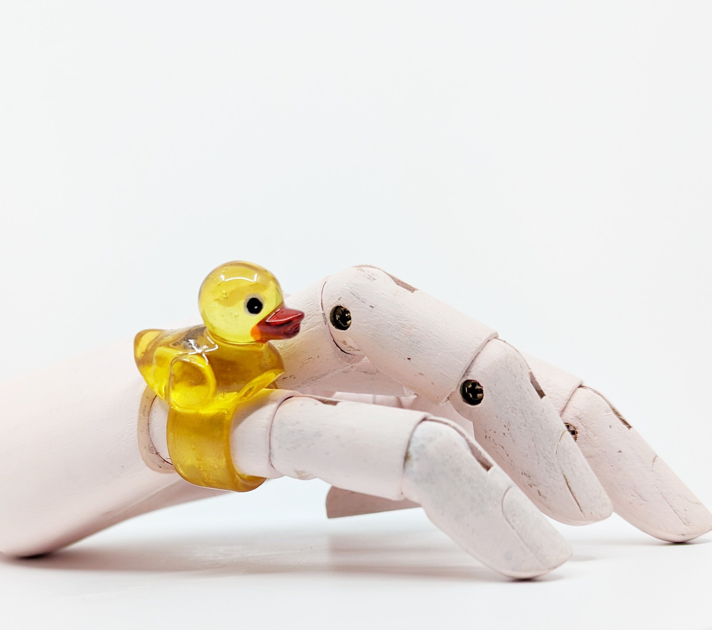 Ducky Duck Ring - 3D Duck Ring - Etsy