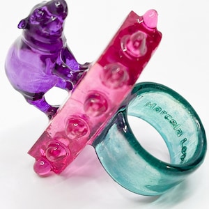 Hippo ring - 3D hippo - Ring