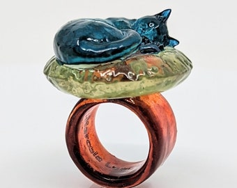 Sömnig kattring - 3D kattring