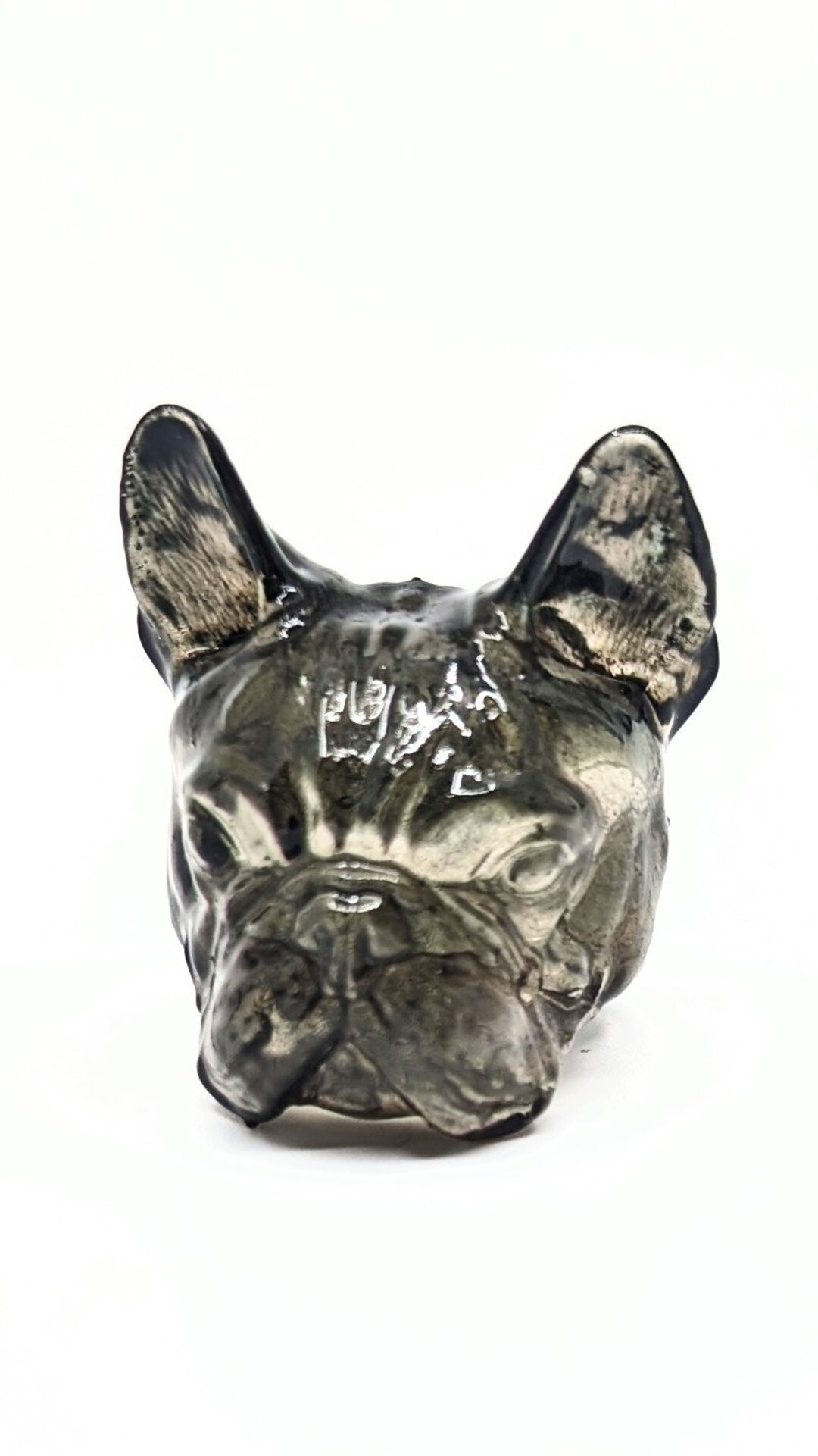 Black Frenchie Bull Dog Ring - 3D Frenchie Ring - Etsy