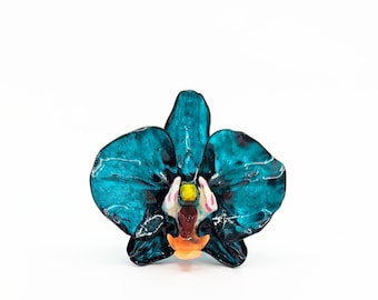 Orchid ring- 3D orchid- 3D ring- 3D orchid ring