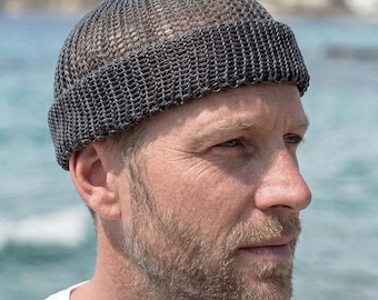 Big head hat fisherman beanie beanie hat for men mens mini fisherman beanie cotton light beanie for men docker style hat short beanie