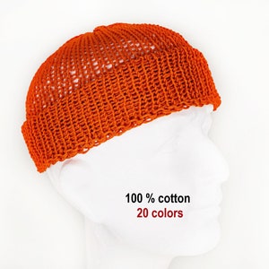 Fishermans beanie cotton trawler beanie docker beanie hat knit docker cap