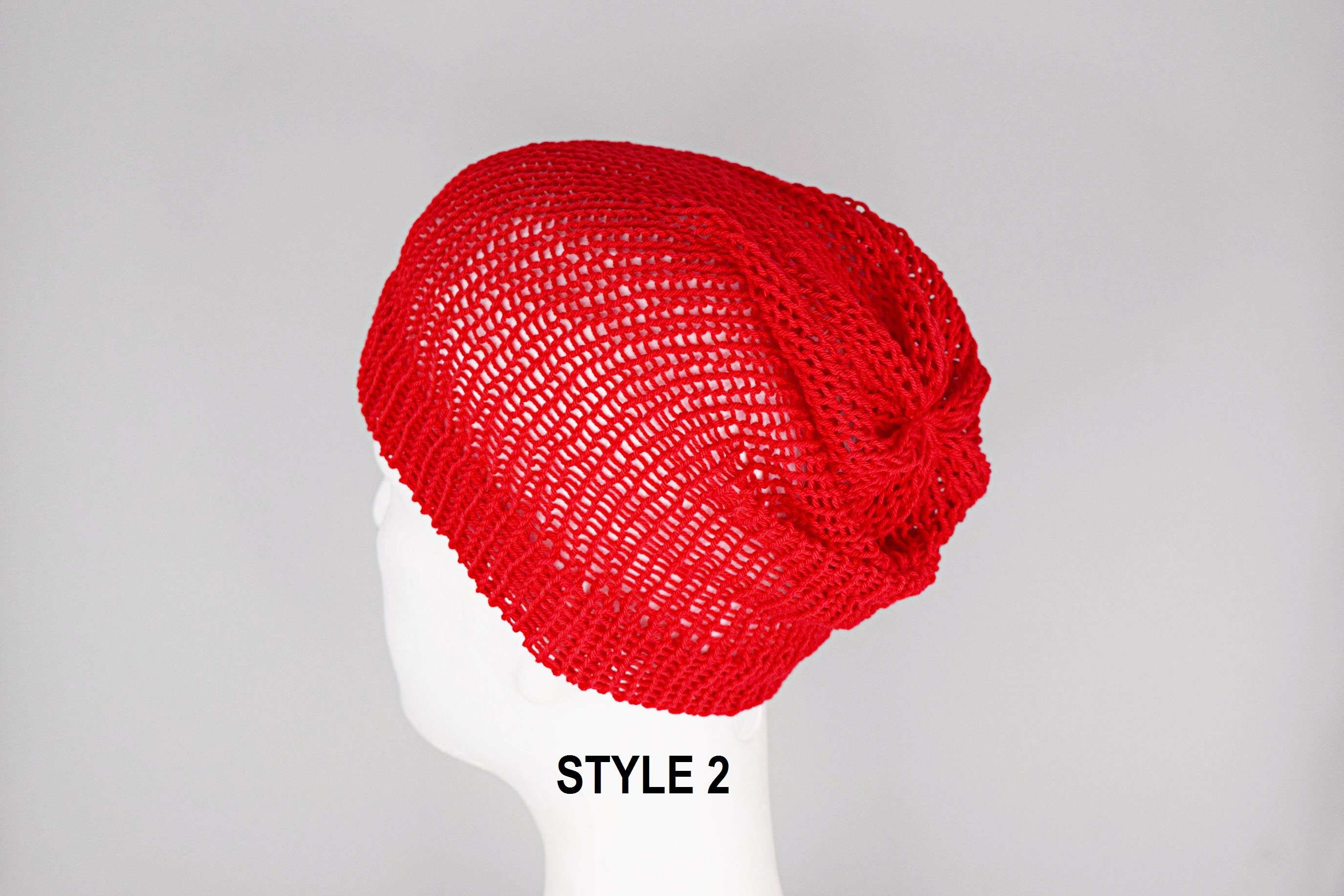 Mens red beaniemens red hat mens summer beanie summer Etsy