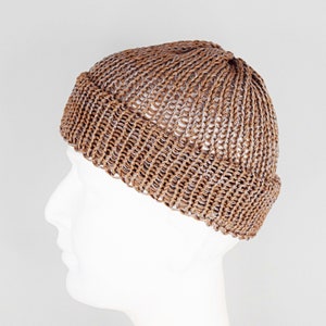 Fisherman cap linen mens beanie summer mens hats beanie hat for men linen beanie for summer docker cap docker beanie hats