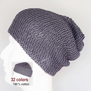 Summer beanie men cotton beanie cuffed beanie summer beanie hat beanie hat for men
