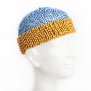 Ukraine flag beanie Ukraine hat Blue yellow beanie Stand with Ukraine Fisherman beanie Ukraine beanie Docker beanie