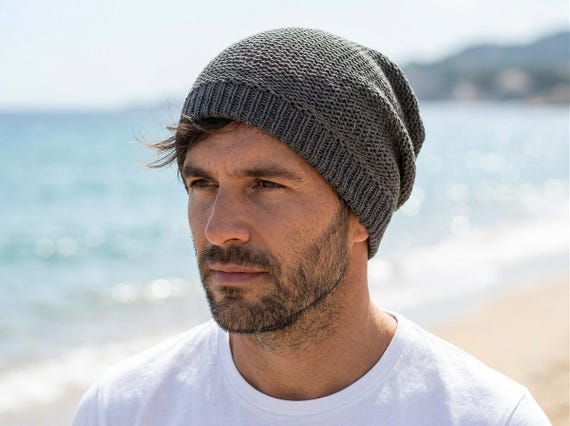 Beanie hat for men big head beanie cotton beanie hat slouch beanie big head hats everyday beanie streetwear beanie