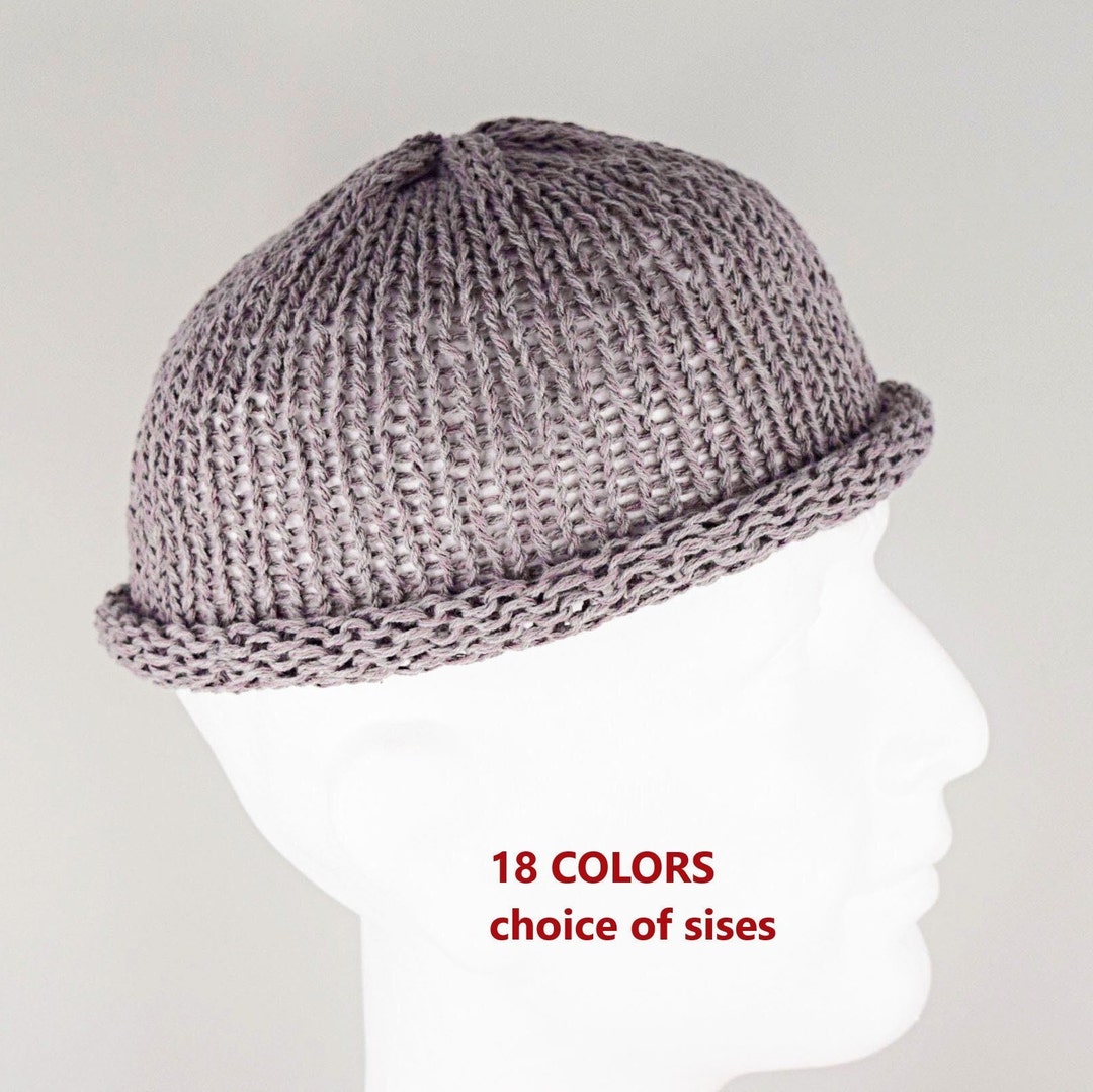 Roll up Beanie,rolled Beanie,roll Beanie,fisherman Beanie, Fisherman