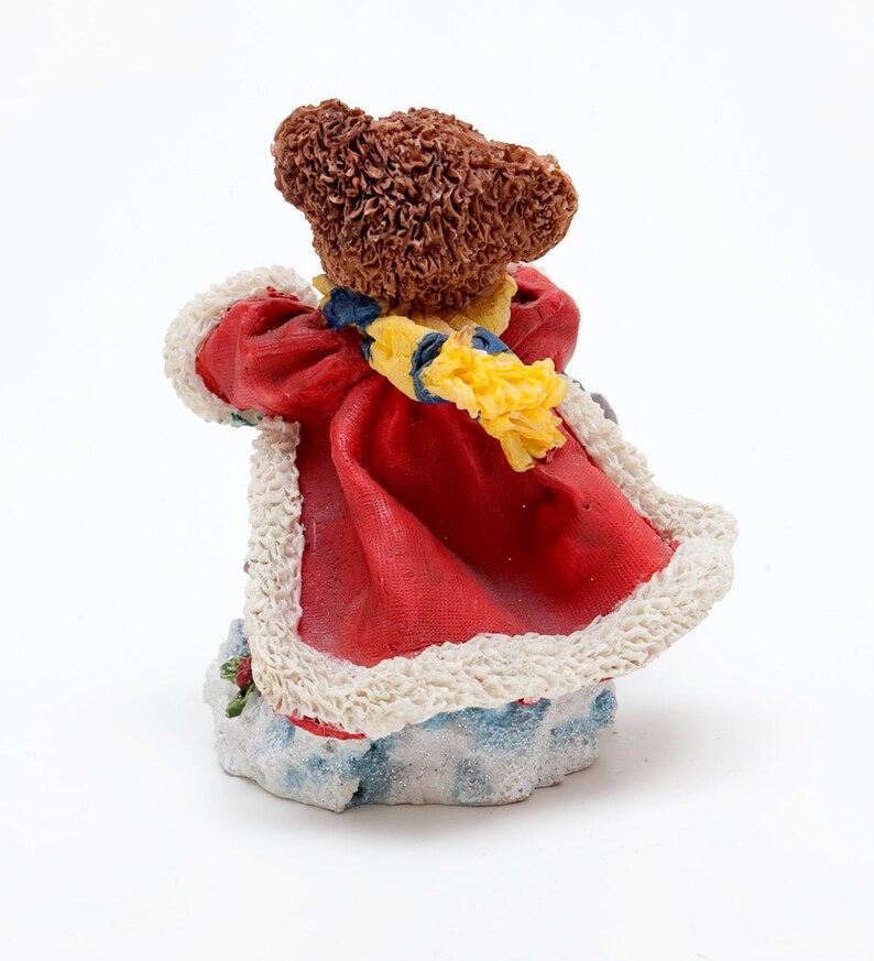 Boyds Bears Vintage Figurine Red & Green Clad Santa Bear on Etsy