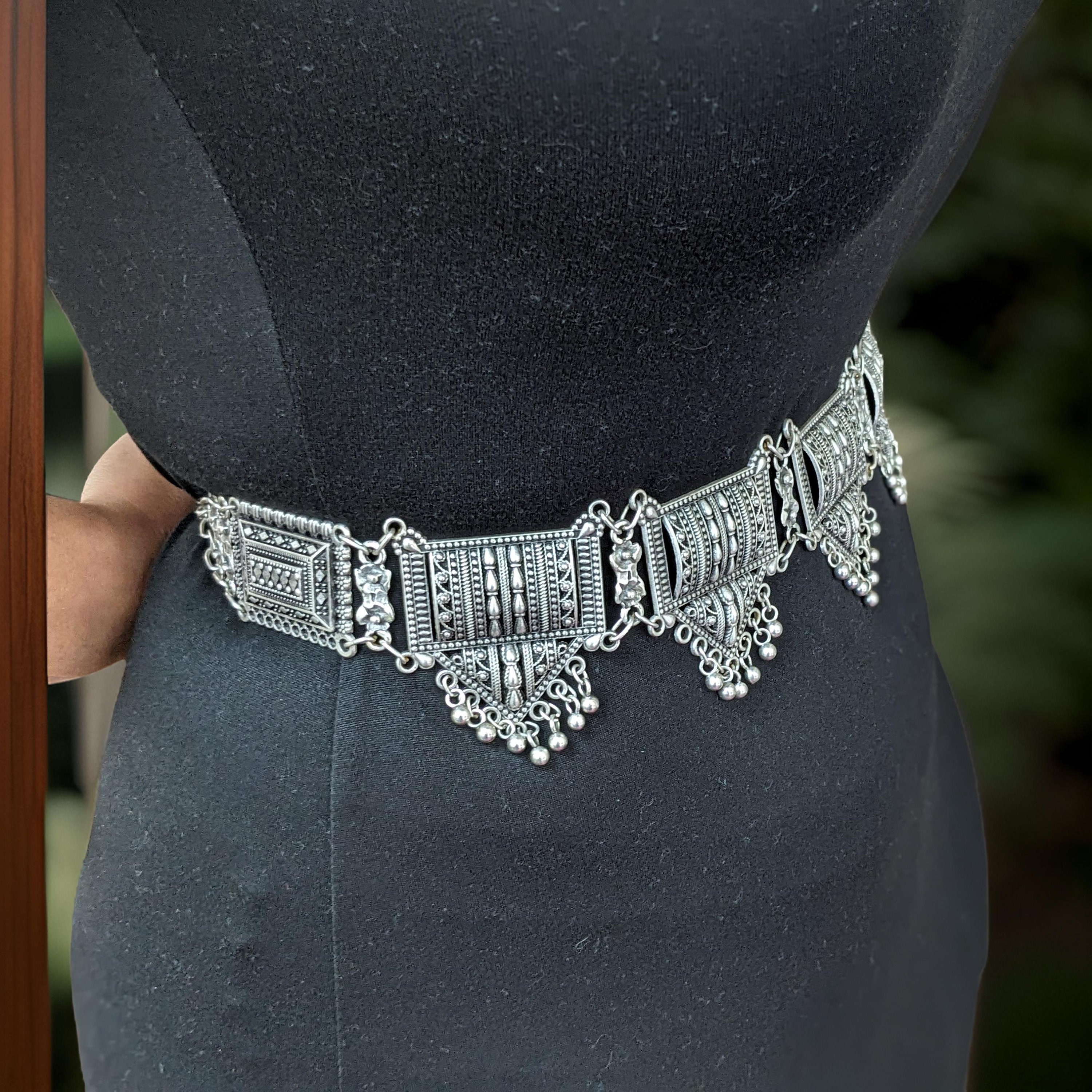 Ceinture Arménienne Ethnique - Belt Belly Dancer En Acier Réglable 85cm