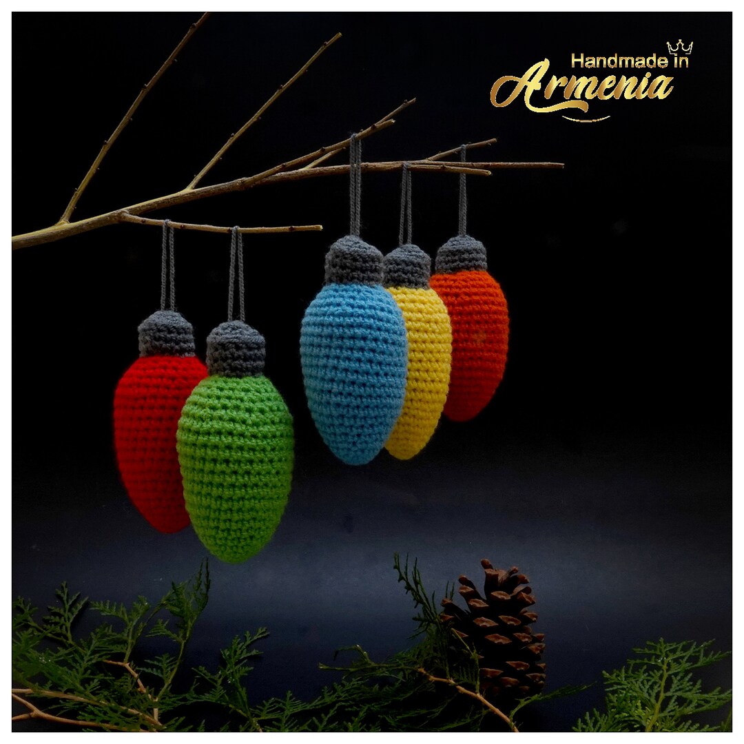 Christmas Lights Unbreakable Christmas Light Ornament Etsy