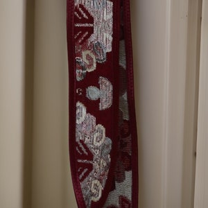 Armenian Belt With Ethnic Taraz Motifs - Authentic Armenian Rug Fabric ...