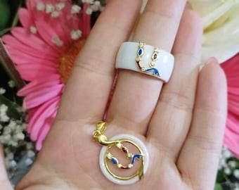 Personalized Armenian SILVER Letter Set - Pendant Ring Alphabet for Gift or Jewelry