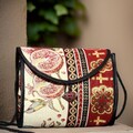 Armenian Carpet Bohemian Handbag | Ethnic Rug Tribal Purse | Carpet Bag with Armenian Motif | Unique Armenian Gift | Pomegranate Design product logo