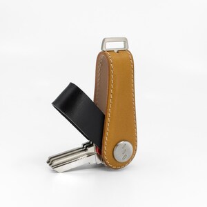 Schlüsselorganizer - NOVONAPPA Gelb - Premium Pflanzlich gegerbtes Leder - Leather Brut