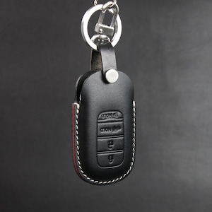 Honda [02] Series Key Fob Cover for Accord Civic - Italian Veg-Tanned Leather