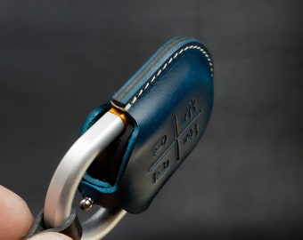 Etui na kluczyk do Rivian Gen 2 - R1T/R1S - Premium skóra garbowana roślinnie - ręcznie wykonane w USA