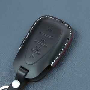 Chevrolet [02-4B] Series Key Fob Cover - Malibu Camaro Cruze Traverse Volt Bolt Spark Sonic Equinox Encore - Handcrafted in USA