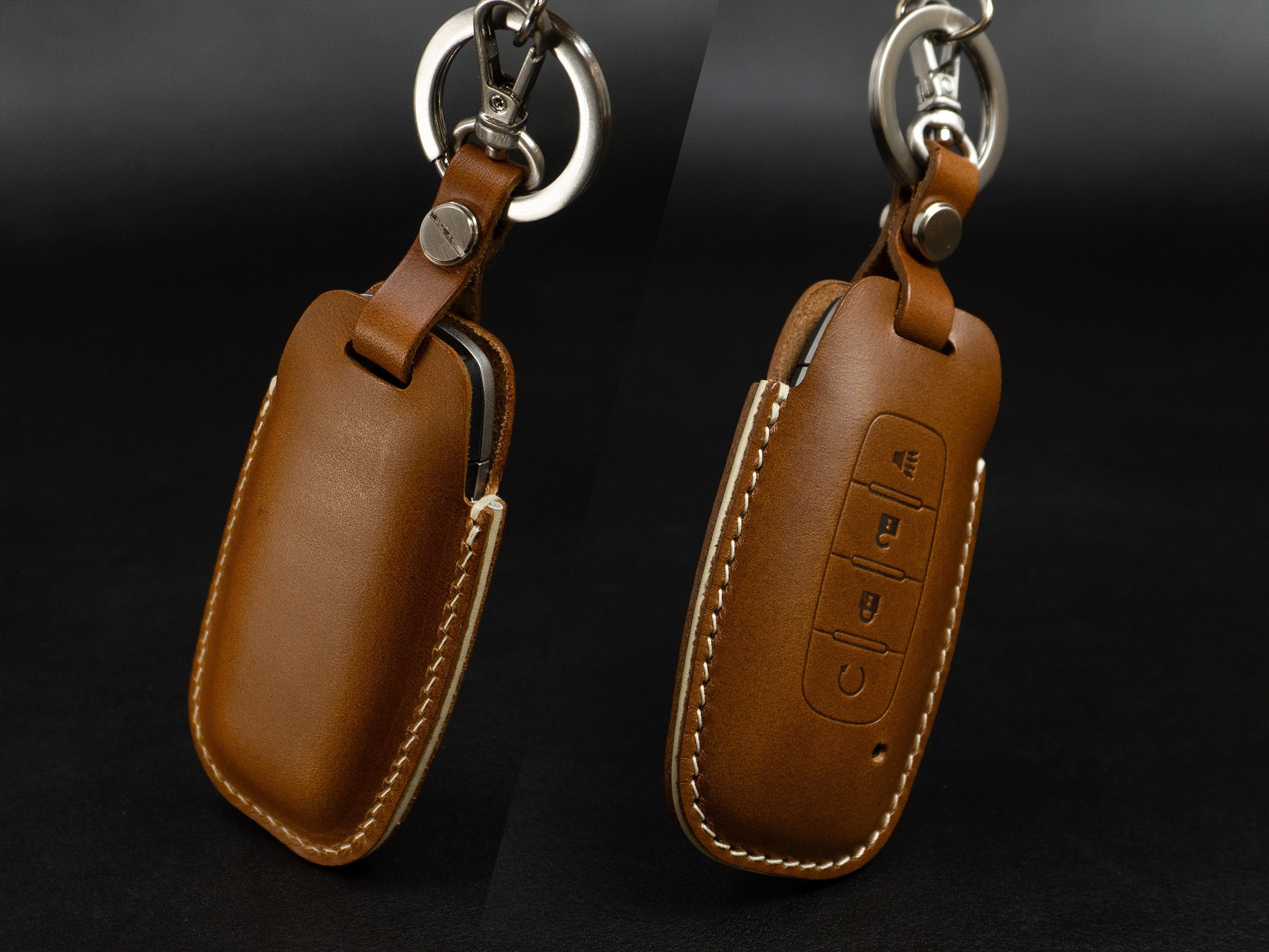 Nissan key sale fob leather cover