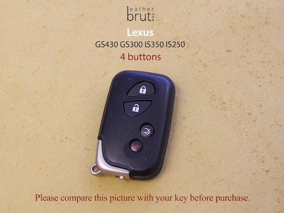 Lexus leather key case - Leather Brut