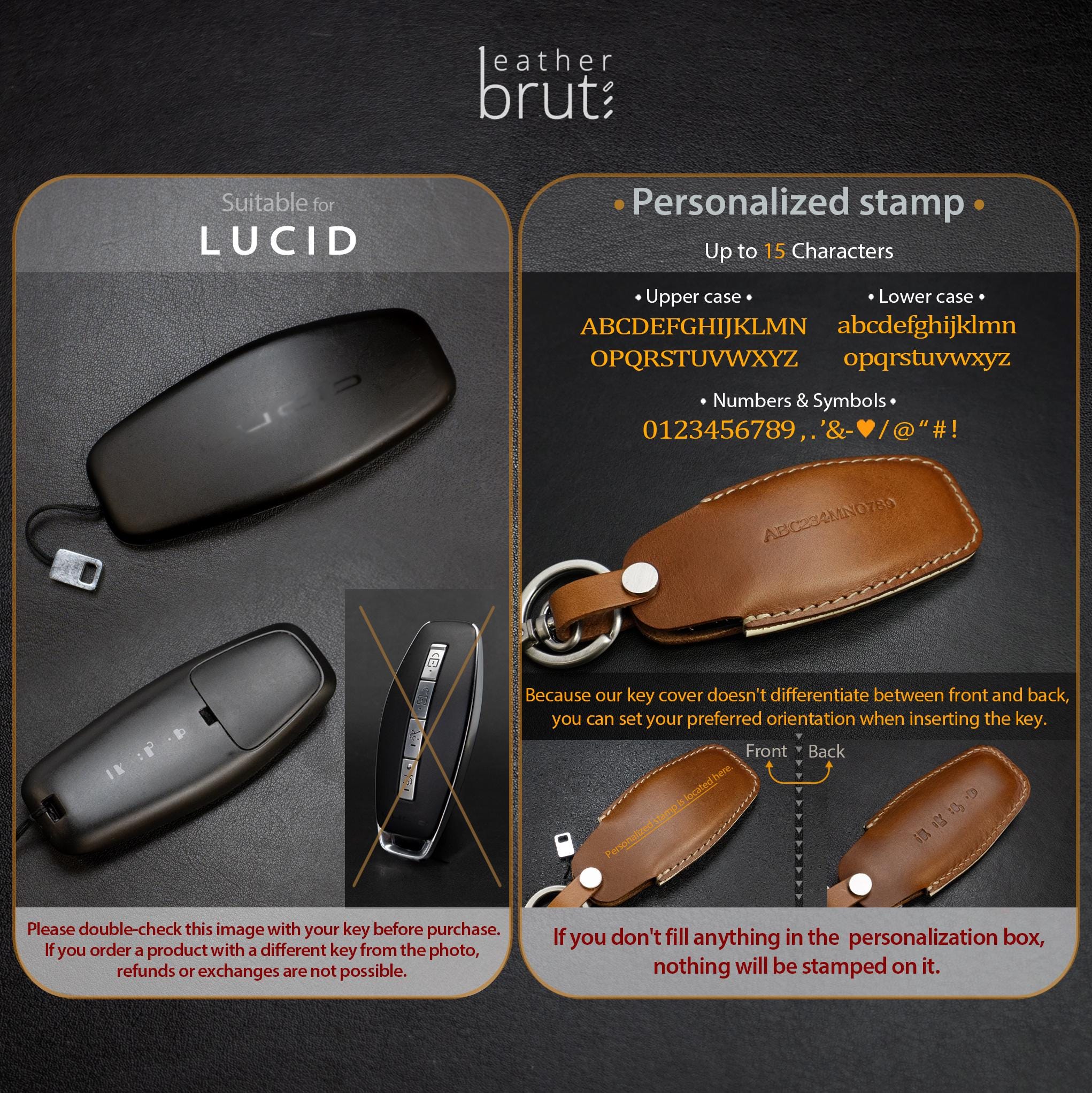 Key Fob Cover [1] for Lucid - Handcrafted in USA - Etsy