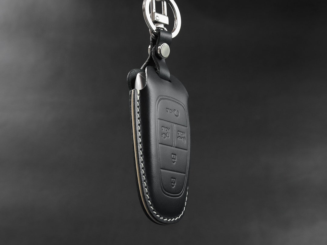 Hyundai Series 03 IONIQ 5 Key Fob Cover Premium Leather Keyless Remote