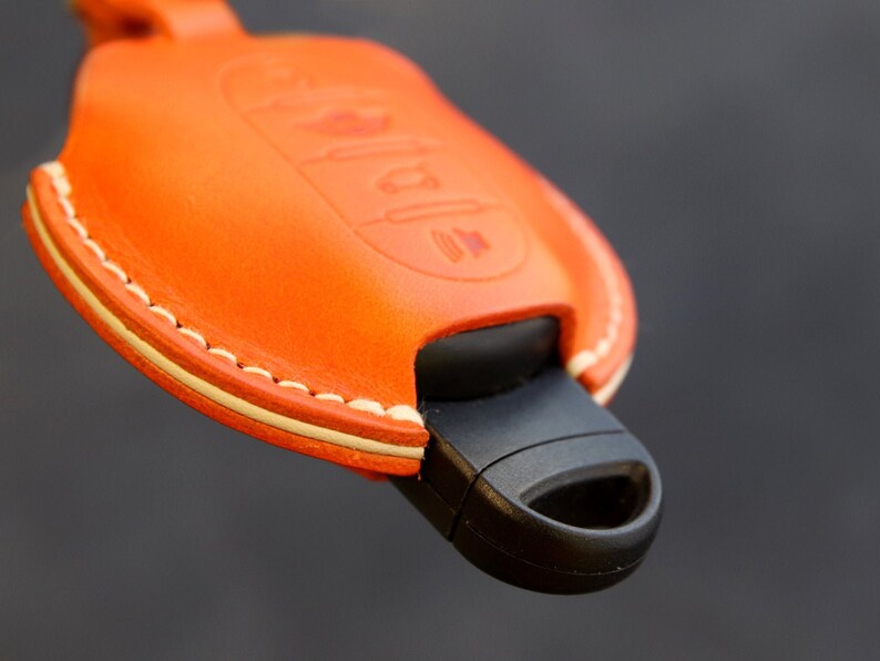 Mini Cooper 014B Leather Car Key Fob cover Italian Etsy