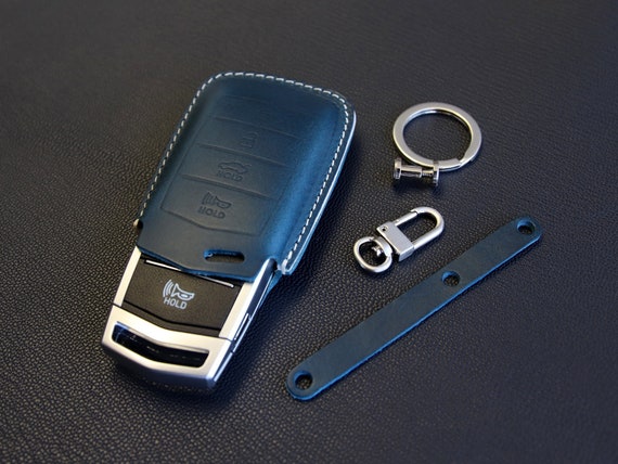 Genesis Series 01 Leather Brut Leather Key Fob Cover G70 G80 G90