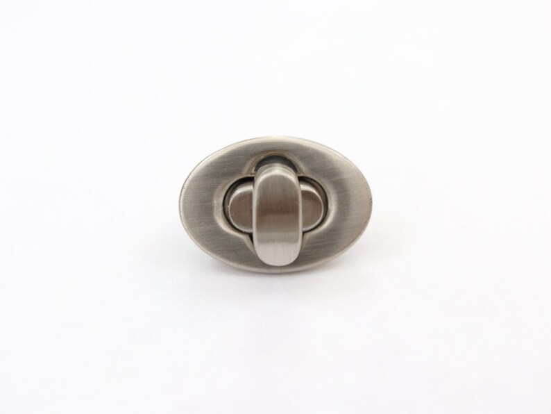 Matte silver Purse Lock closure hardware Twist Lock Handbag Purse Bag Making Supplies Hardware