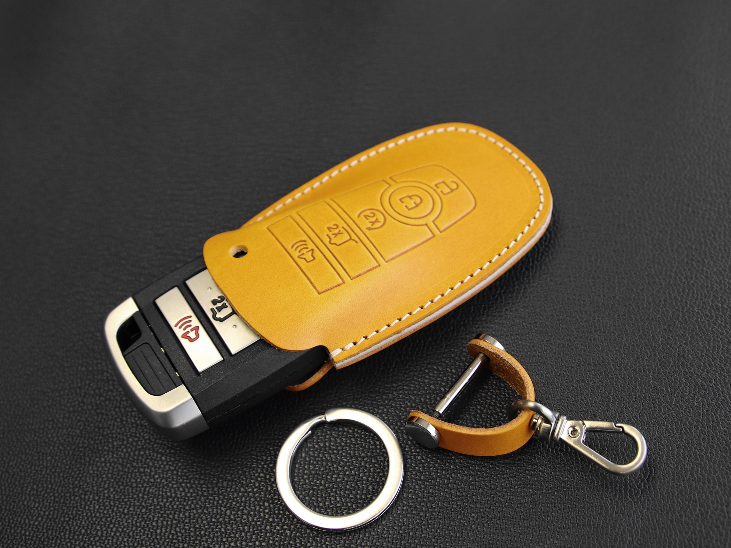 Ford Series Key Fob Custom Made Premium Leather Keyless Remote | Etsy