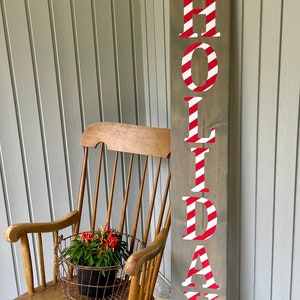 Happy Holidays Porch Leaner,Holidays Front Porch Sign,Front Door Sign,Front Porch Sign,Home Sign,Porch Décor,Porch Leaner,Porch Sign