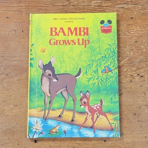 Bambi Grows Up Walt Disney&#39;s Wonderful World Reading Book
