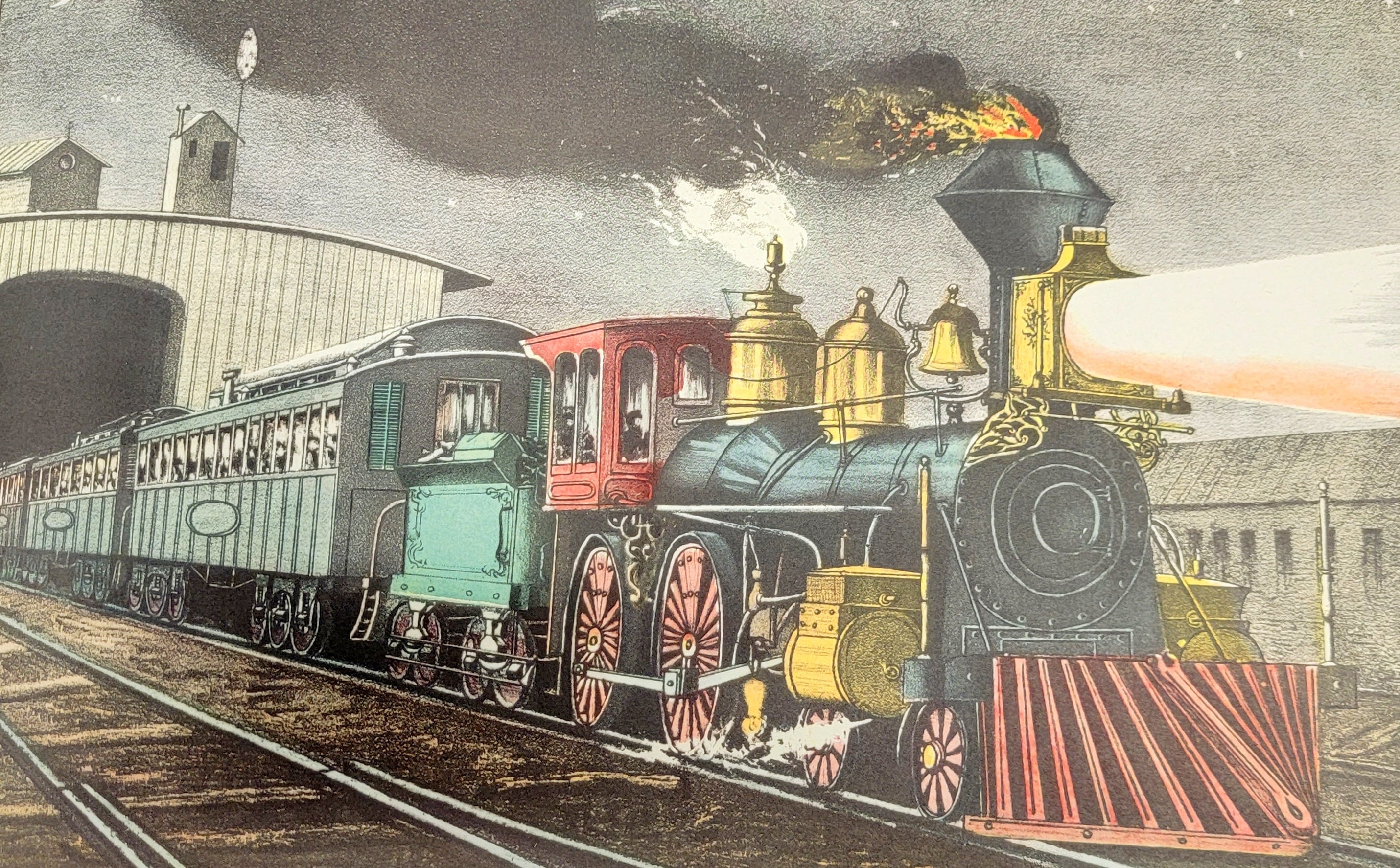 Did Trains Leave the Hurricane Path Early