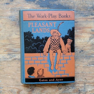 The Work Play Book Fifth Reader Pleasant Lands by Macmillan Gates Huber  1938