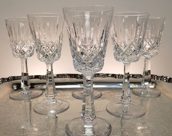 6 Wine Goblets Clifden (Plain Base) by GALWAY