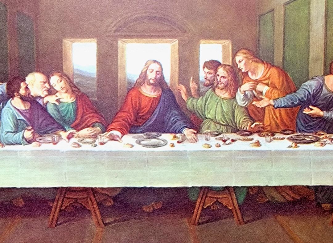 The Last Supper by Leonardo Da Vinci Providence Lithograph Co