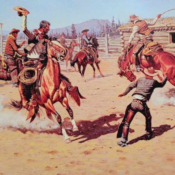 Western Ranch Calendar Etsy