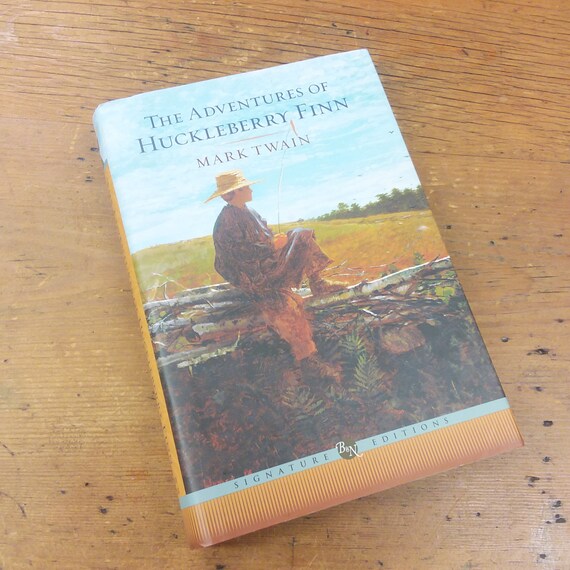 The Adventures Of Huckleberry Finn By Samuel Clemens Barnes Etsy