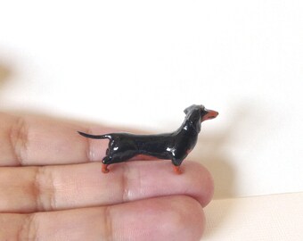 TECKEL étain porte clé Royaume-Uni la main dashhound Saucisse chien DACKEL