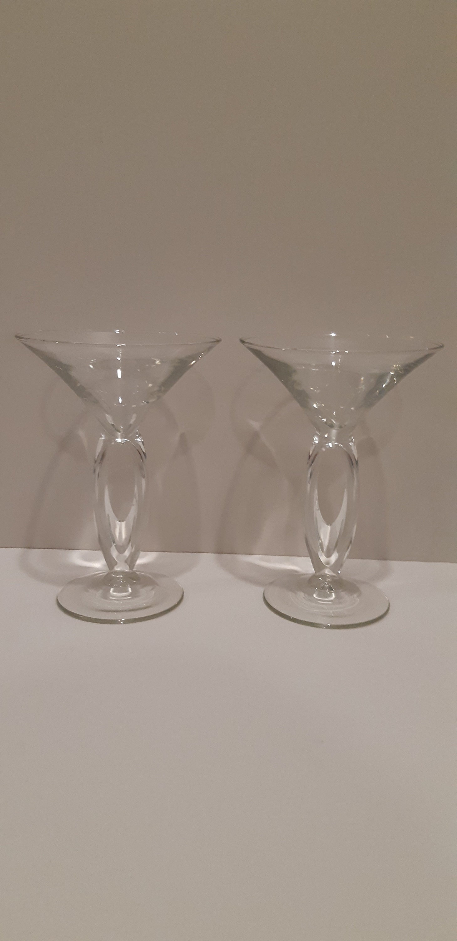 wookgreat Stemless Martini Glasses, Set of 6 Vintage Cocktail Glasses, 8oz  Crystal Margarita Glasses…See more wookgreat Stemless Martini Glasses, Set
