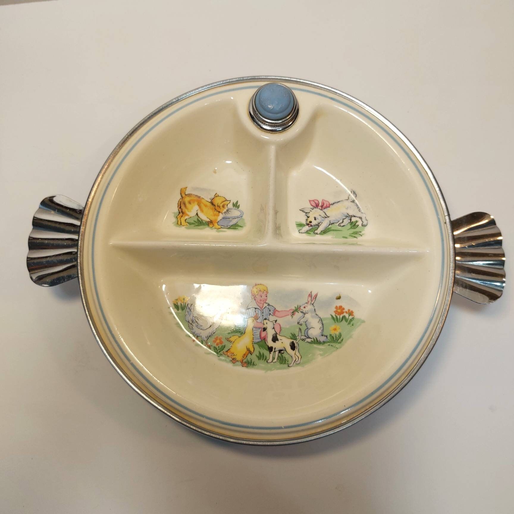 Vintage Baby Food Warming Dish, General Electric – Starboard Home